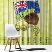 New Zealand Kiwi Window Curtain I Just Really Like Kiwis