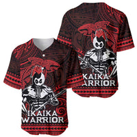 Hawaii Ikaika Warrior Baseball Jersey Hawaiian Tribal Tattoo DT04 - Polynesian Pride