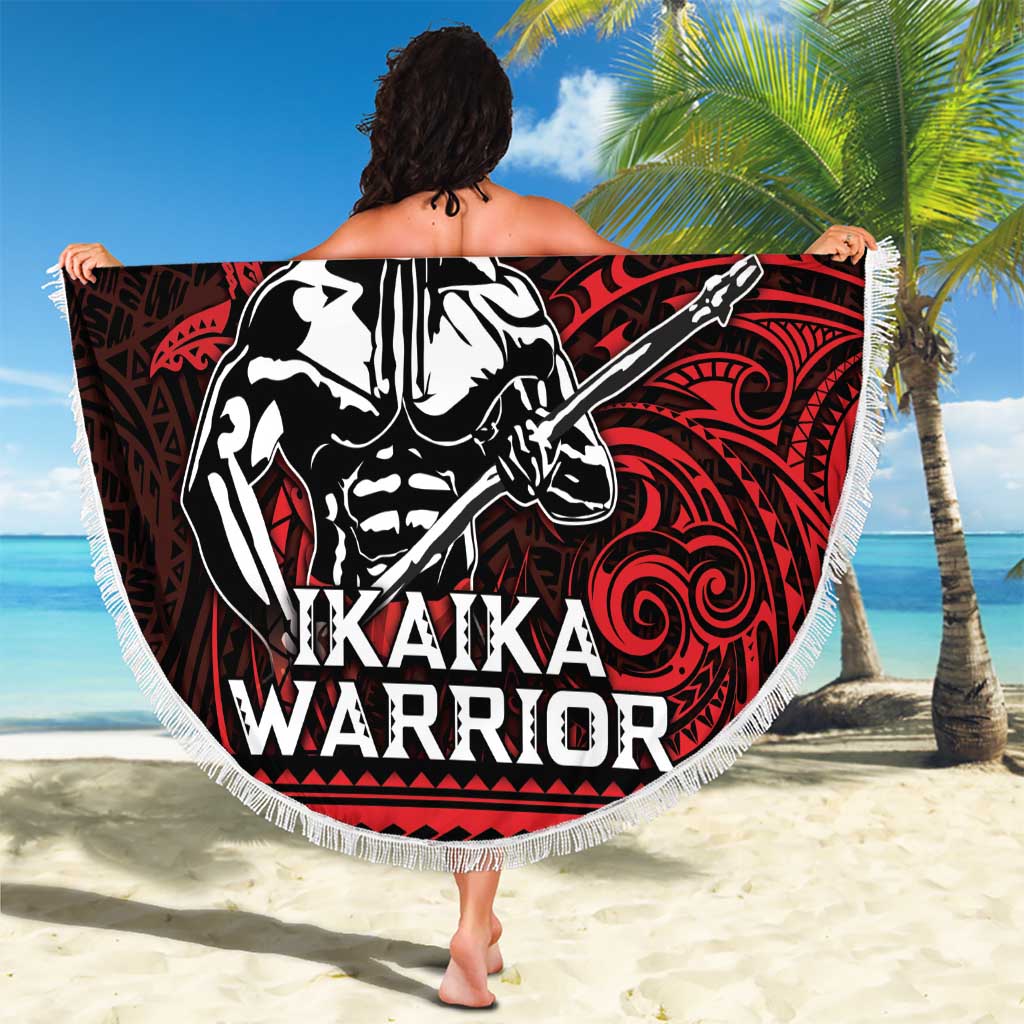 Hawaii Ikaika Warrior Beach Blanket Hawaiian Tribal Tattoo DT04 - Polynesian Pride