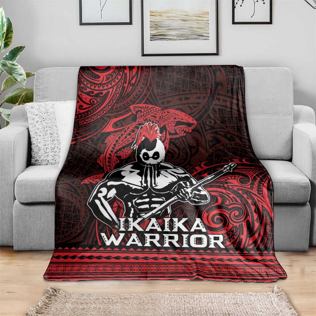 Hawaii Ikaika Warrior Blanket Hawaiian Tribal Tattoo DT04 - Polynesian Pride