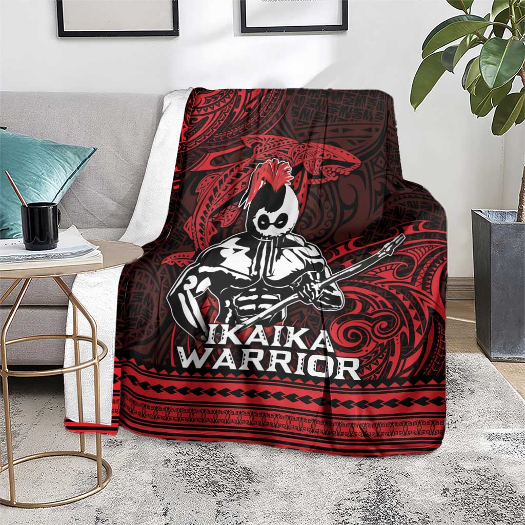 Hawaii Ikaika Warrior Blanket Hawaiian Tribal Tattoo DT04 - Polynesian Pride