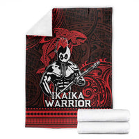 Hawaii Ikaika Warrior Blanket Hawaiian Tribal Tattoo DT04 - Polynesian Pride