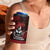 Hawaii Ikaika Warrior 4 in 1 Can Cooler Tumbler Hawaiian Tribal Tattoo