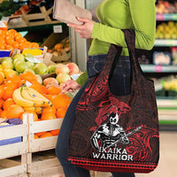 Hawaii Ikaika Warrior Grocery Bag Hawaiian Tribal Tattoo DT04 - Polynesian Pride