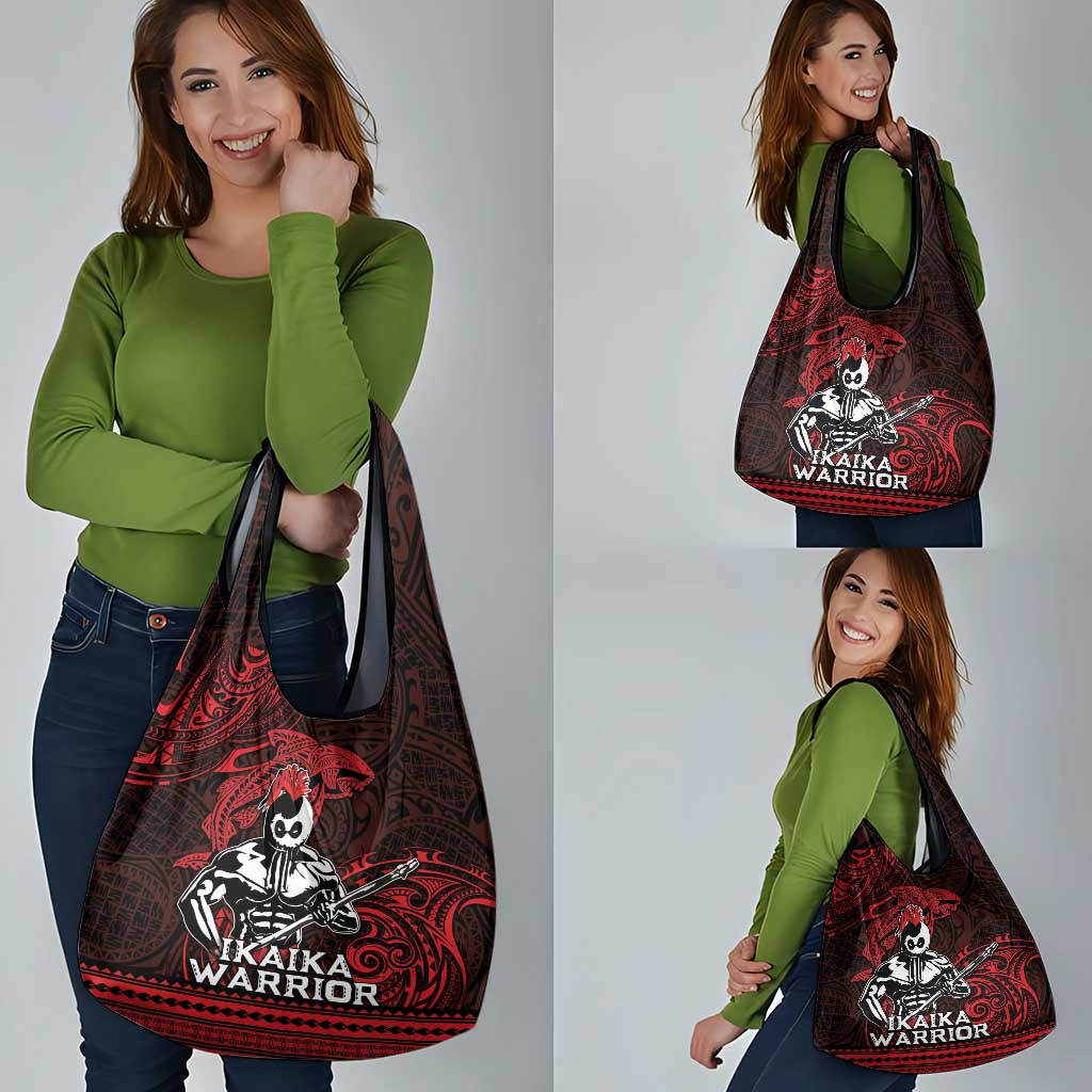 Hawaii Ikaika Warrior Grocery Bag Hawaiian Tribal Tattoo DT04 - Polynesian Pride