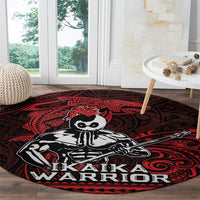 Hawaii Ikaika Warrior Round Carpet Hawaiian Tribal Tattoo DT04 - Polynesian Pride