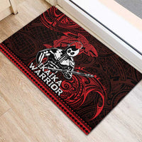 Hawaii Ikaika Warrior Rubber Doormat Hawaiian Tribal Tattoo DT04 - Polynesian Pride