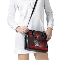 Hawaii Ikaika Warrior Shoulder Handbag Hawaiian Tribal Tattoo DT04 - Polynesian Pride
