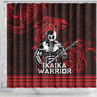 Hawaii Ikaika Warrior Shower Curtain Hawaiian Tribal Tattoo DT04 - Polynesian Pride