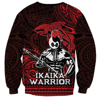 Hawaii Ikaika Warrior Sweatshirt Hawaiian Tribal Tattoo DT04 - Polynesian Pride