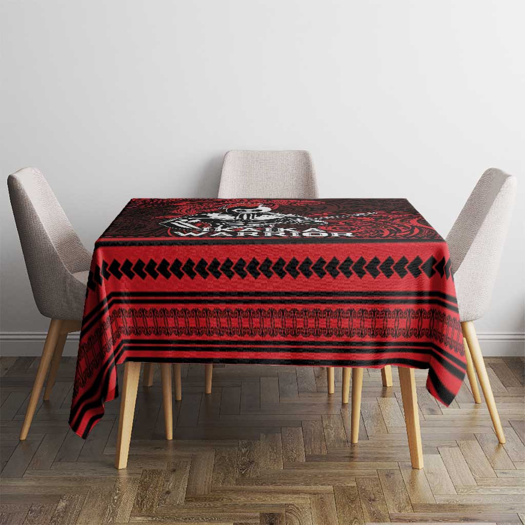 Hawaii Ikaika Warrior Tablecloth Hawaiian Tribal Tattoo DT04 - Polynesian Pride