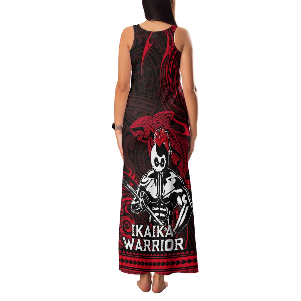 Hawaii Ikaika Warrior Tank Maxi Dress Hawaiian Tribal Tattoo