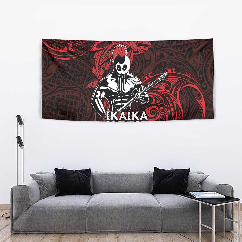 Hawaii Ikaika Warrior Tapestry Hawaiian Tribal Tattoo DT04 - Polynesian Pride