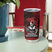 Hawaii Ikaika Warrior Tumbler Cup Hawaiian Tribal Tattoo