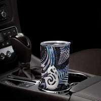 New Zealand Aotearoa Tumbler Cup Maori Hei Manaia Purple Paua Shell DT04 - Polynesian Pride