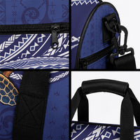 Samoa Christmas Duffle Bag Santa Riding Sea Turtle DT05 - Polynesian Pride