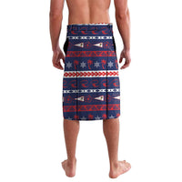 American Samoa Christmas Lavalava Santa Riding Bald Eagle DT05 - Polynesian Pride