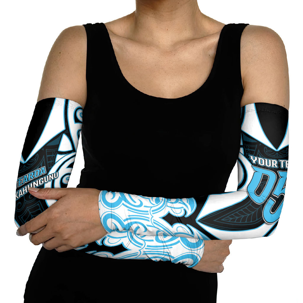 Custom Aotearoa Ngati Kahungunu Arm Sleeves New Zealand Traditional Maori Pattern