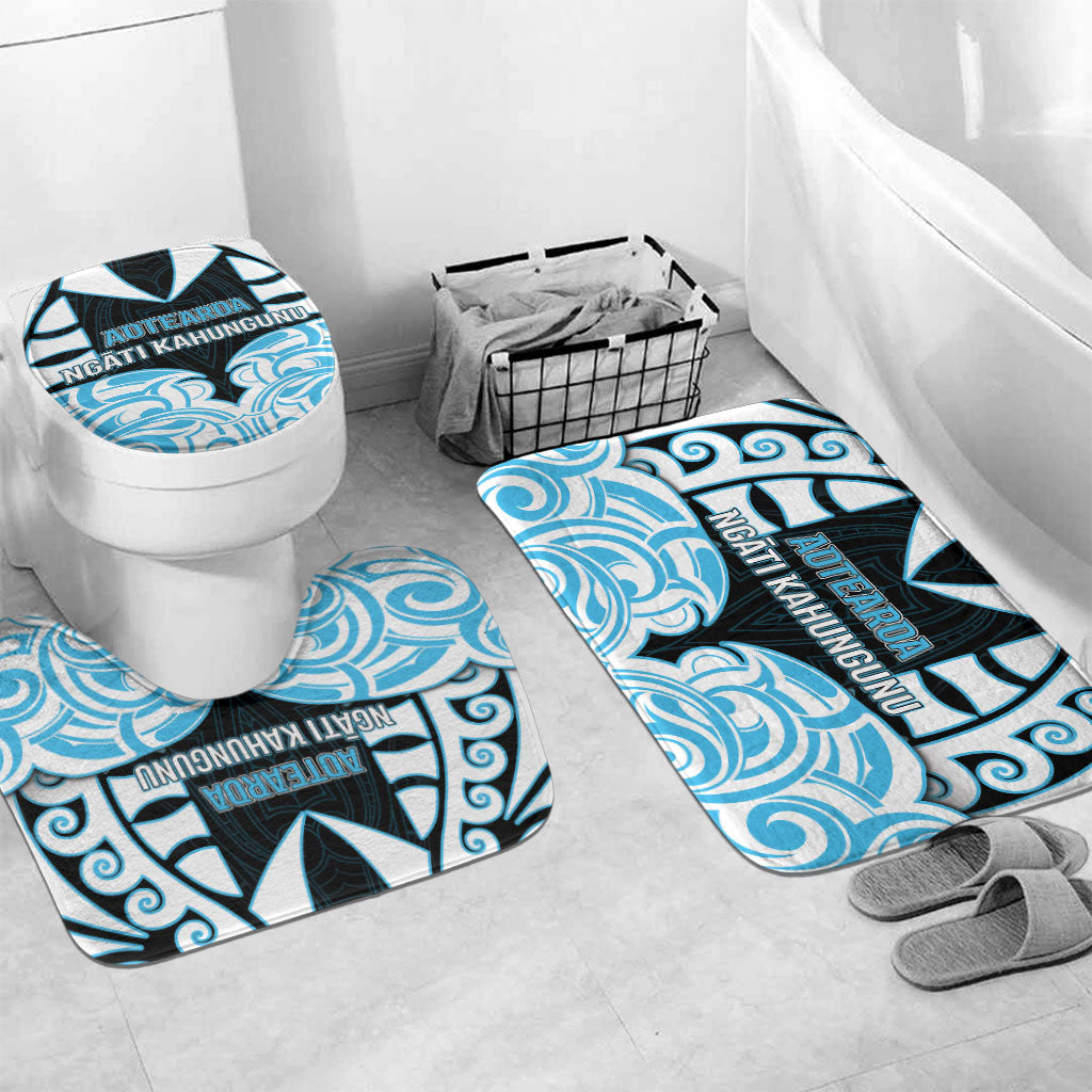 Aotearoa Ngati Kahungunu Bathroom Set New Zealand Traditional Maori Pattern