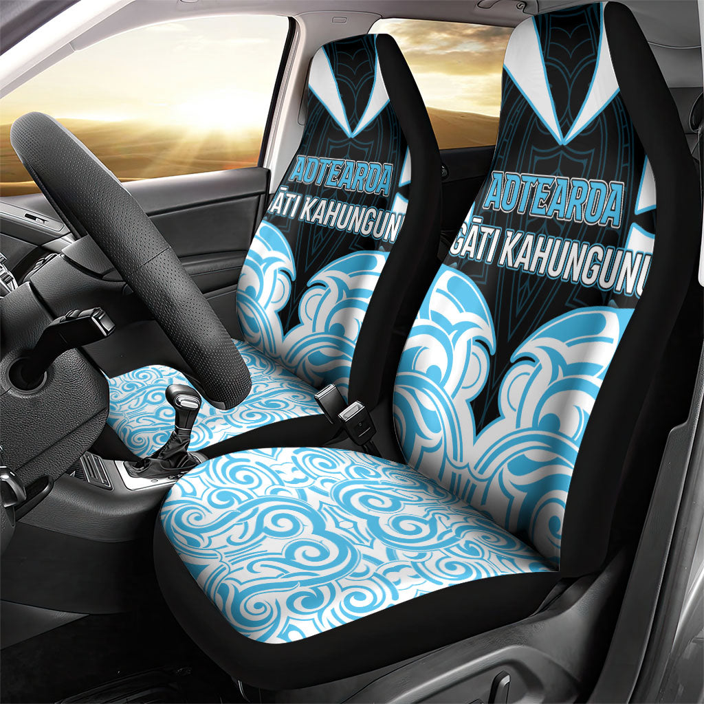 Aotearoa Ngati Kahungunu Car Seat Cover New Zealand Traditional Maori Pattern