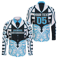 Custom Aotearoa Ngati Kahungunu Family Matching Puletasi and Hawaiian Shirt New Zealand Traditional Maori Pattern