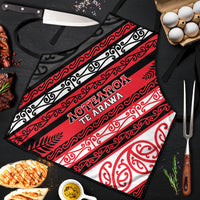 Aotearoa Te Arawa Apron New Zealand Maori Tribal Fern Pattern