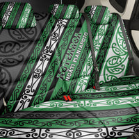 Aotearoa Ngati Maniapoto Back Car Seat Cover New Zealand Maori Tribal Fern Pattern