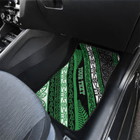 Personalised Aotearoa Ngati Maniapoto Car Mats New Zealand Maori Tribal Fern Pattern