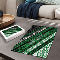 Aotearoa Ngati Maniapoto Puzzle New Zealand Maori Tribal Fern Pattern