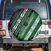 Aotearoa Ngati Maniapoto Spare Tire Cover New Zealand Maori Tribal Fern Pattern
