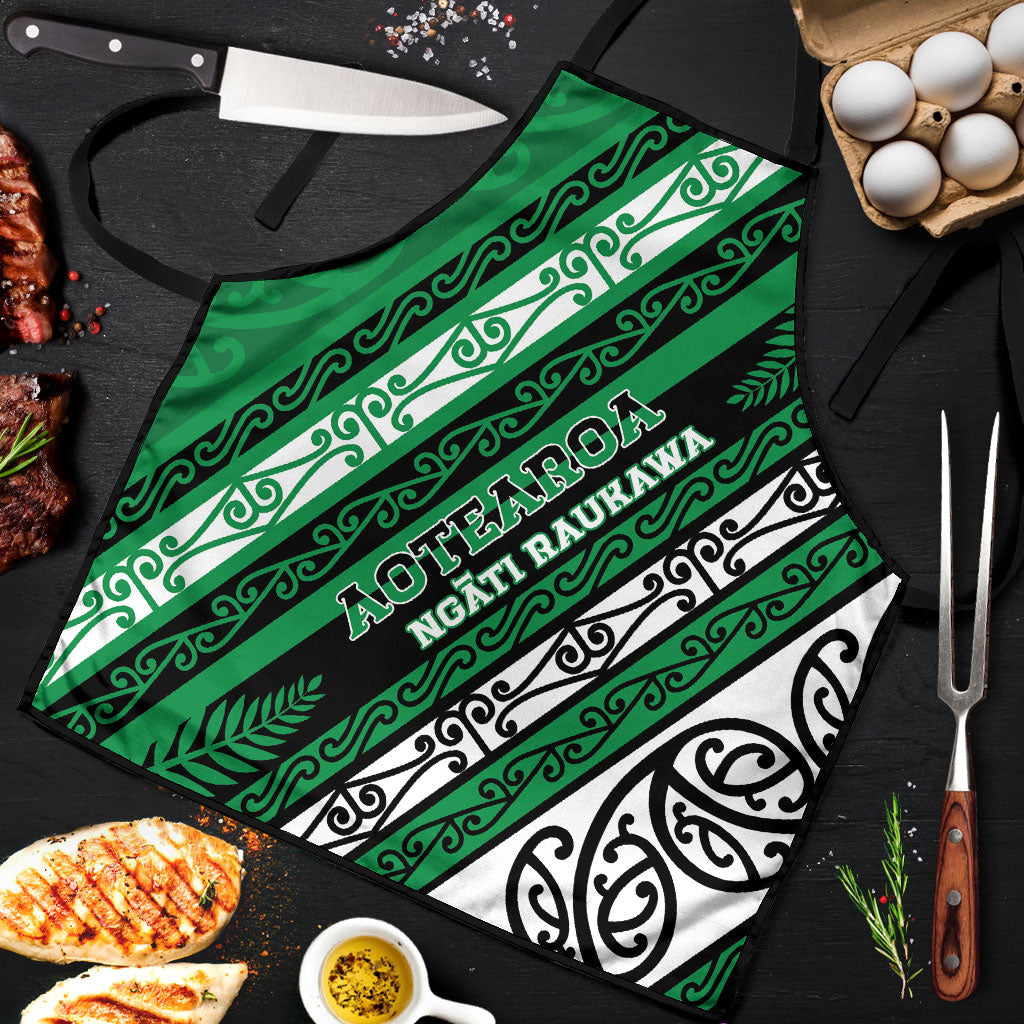 Aotearoa Ngati Raukawa Apron New Zealand Maori Tribal Fern Pattern