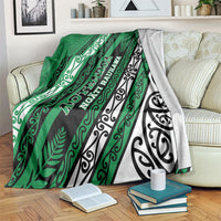 Aotearoa Ngati Raukawa Blanket New Zealand Maori Tribal Fern Pattern