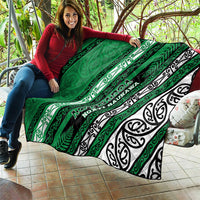 Aotearoa Ngati Raukawa Quilt New Zealand Maori Tribal Fern Pattern