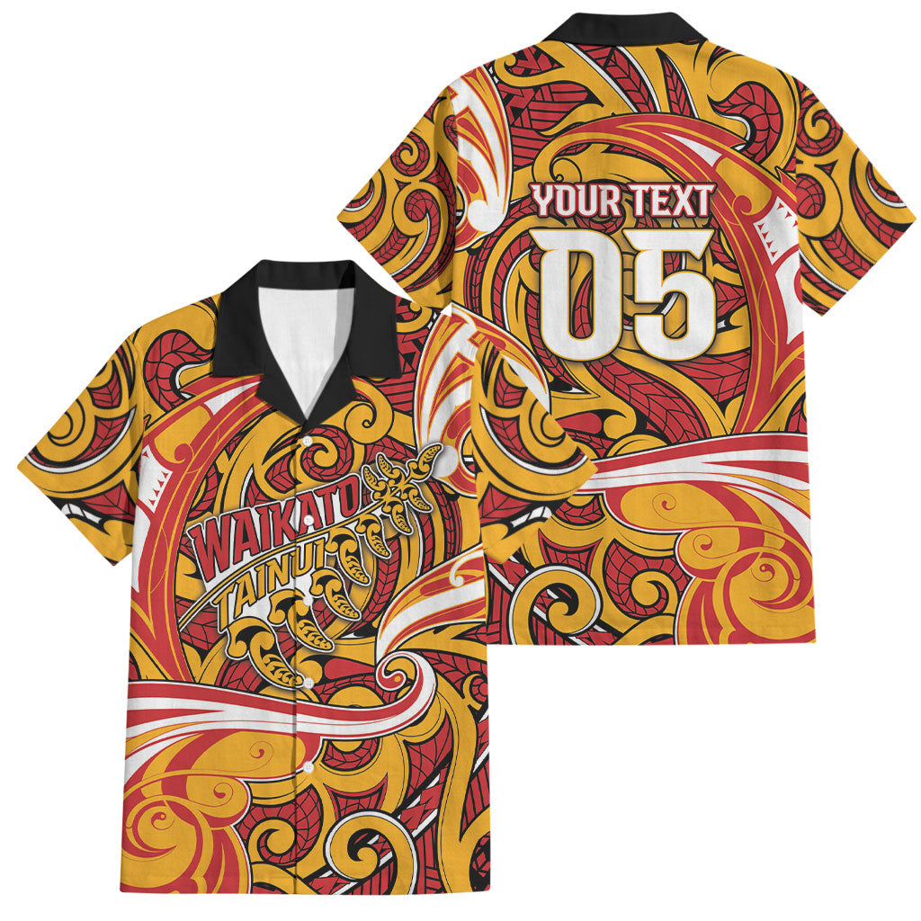 Custom Aotearoa Waikato Tainui Family Matching Mermaid Dress and Hawaiian Shirt Maori Tribal Pattern Koru Motif