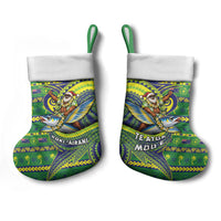 Cook Islands Christmas Stocking Santa Riding Flying Fish DT05 - Polynesian Pride