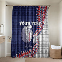 Personalised New Zealand Father's Day Bathroom Set Daddy Kiwi Bird Silver Ferns