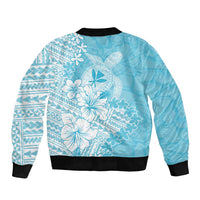 Hawaii Kanaka Maoli Bomber Jacket Polynesian Turtle Tattoo DT05 - Polynesian Pride