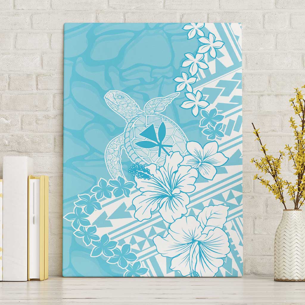 Hawaii Kanaka Maoli Canvas Wall Art Polynesian Turtle Tattoo