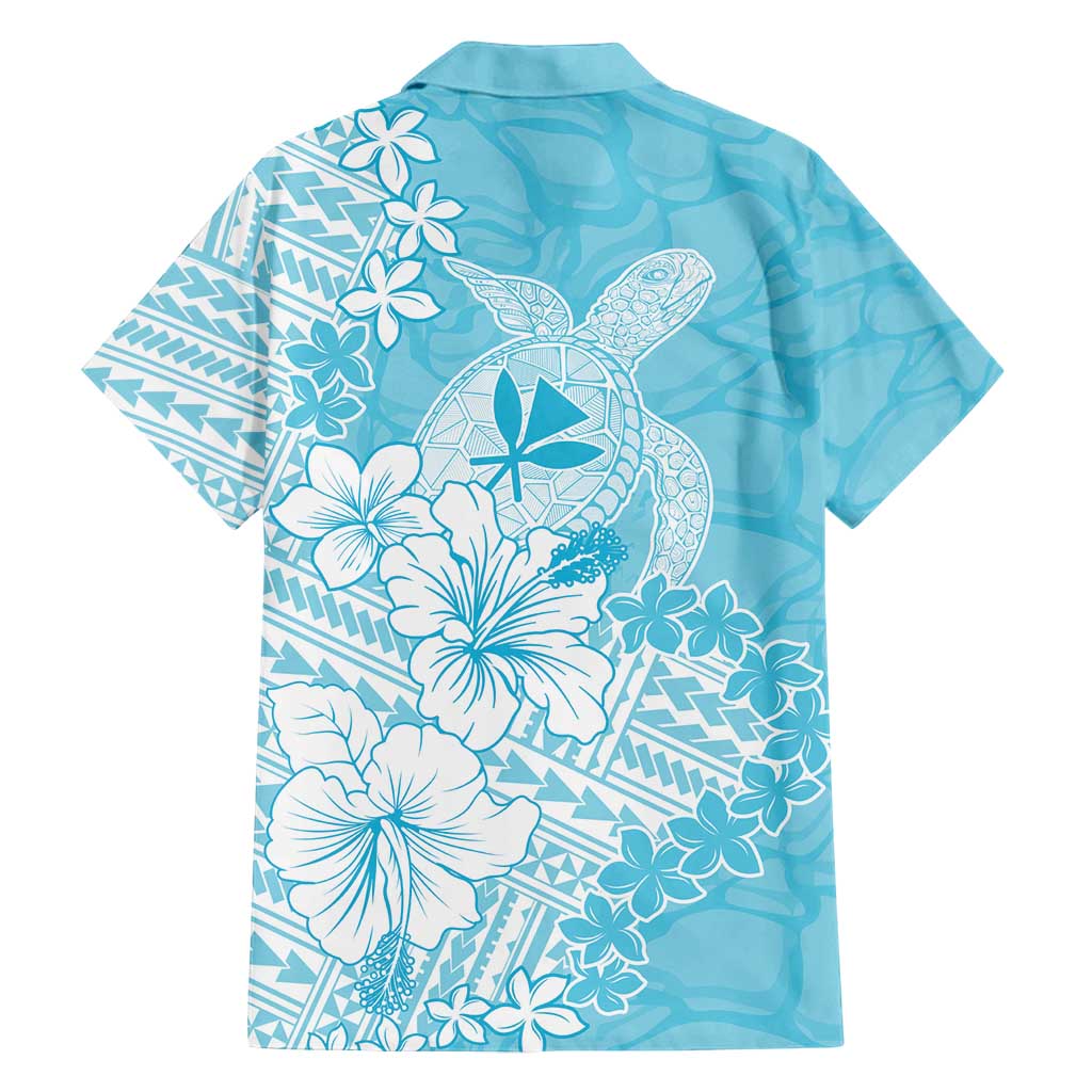 Hawaii Kanaka Maoli Family Matching Puletasi and Hawaiian Shirt Polynesian Turtle Tattoo