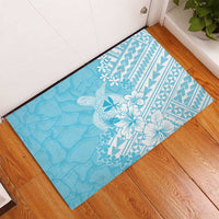 Hawaii Kanaka Maoli Rubber Doormat Polynesian Turtle Tattoo DT05 - Polynesian Pride