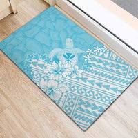 Hawaii Kanaka Maoli Rubber Doormat Polynesian Turtle Tattoo DT05 - Polynesian Pride