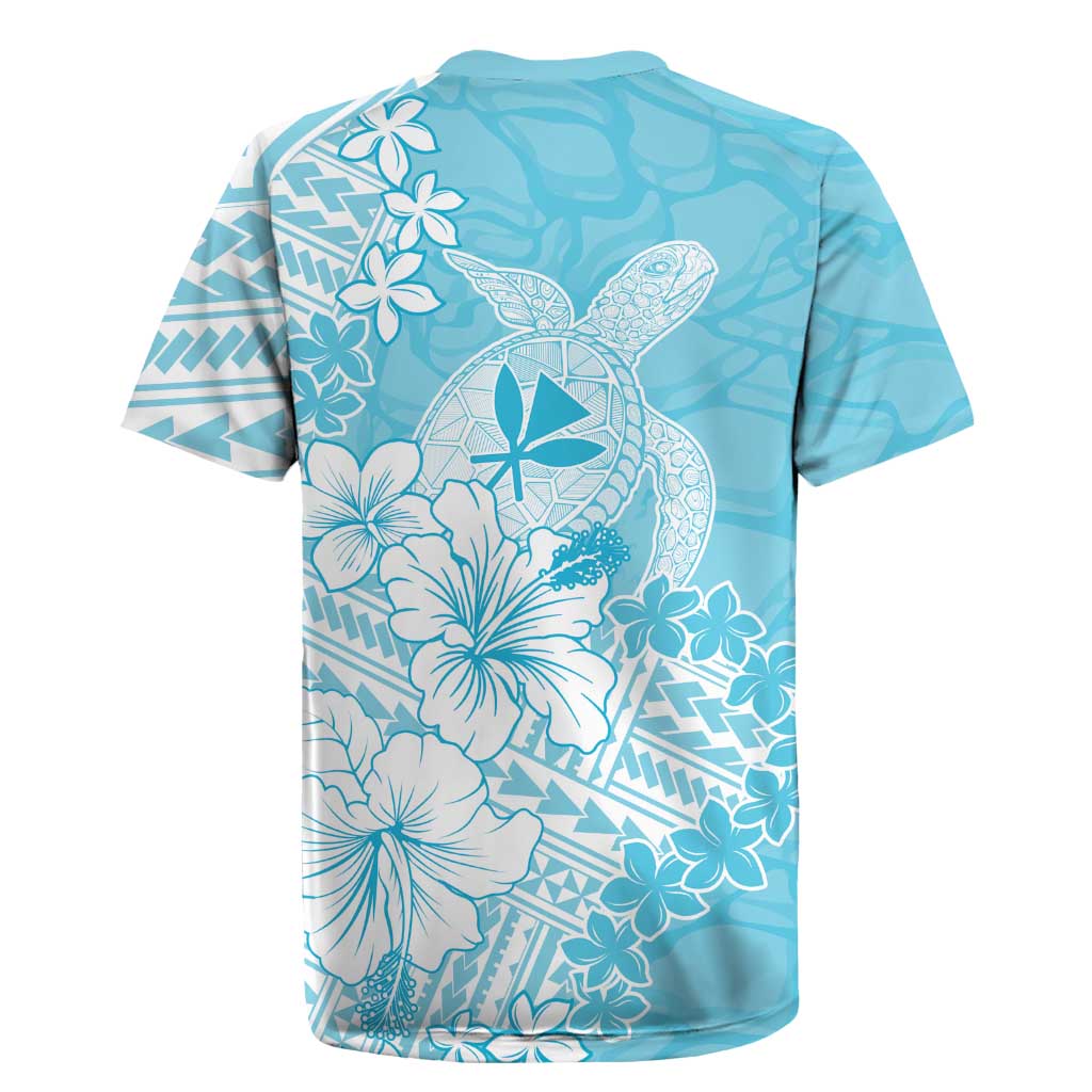 Hawaii Kanaka Maoli Rugby Jersey Polynesian Turtle Tattoo DT05 - Polynesian Pride