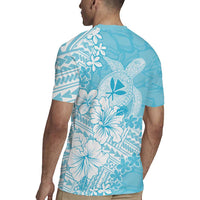 Hawaii Kanaka Maoli Rugby Jersey Polynesian Turtle Tattoo DT05 - Polynesian Pride