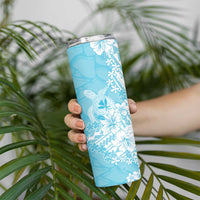 Hawaii Kanaka Maoli Skinny Tumbler Polynesian Turtle Tattoo