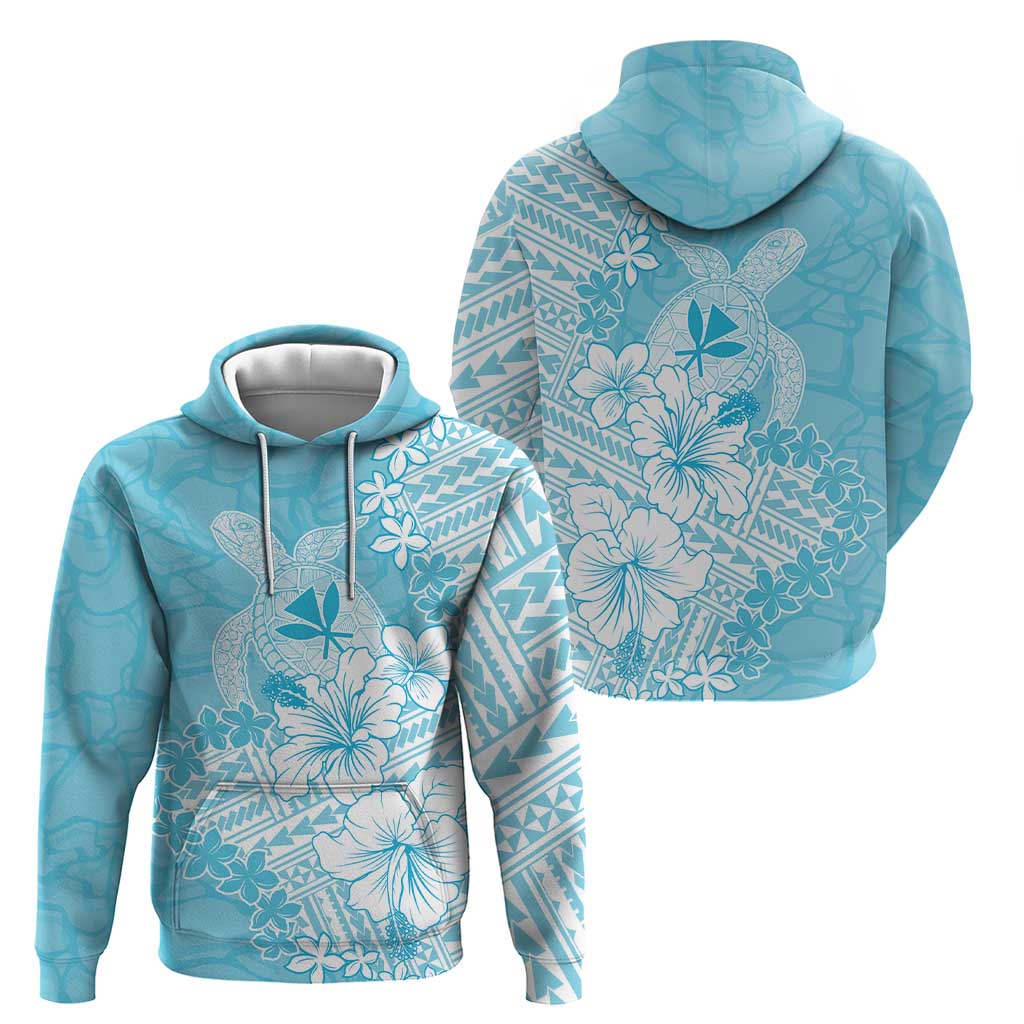 Hawaii Kanaka Maoli Zip Hoodie Polynesian Turtle Tattoo DT05 - Polynesian Pride