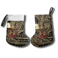Niue Christmas Stocking Santa Riding Coconut Crab DT05 - Polynesian Pride