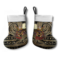 Niue Christmas Stocking Santa Riding Coconut Crab DT05 - Polynesian Pride
