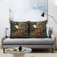 Niue Christmas Pillow Cover Santa Riding Coconut Crab DT05 - Polynesian Pride