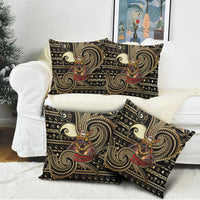 Niue Christmas Pillow Cover Santa Riding Coconut Crab DT05 - Polynesian Pride