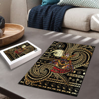 Niue Christmas Puzzle Santa Riding Coconut Crab DT05 - Polynesian Pride